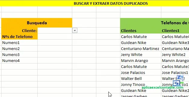 Buscar y Extraer Datos Buscar y extraer datos