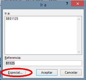 Tecla-F5 Seleccionar Filas