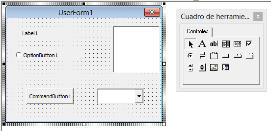 Formulario con controles Como crear un UserForm