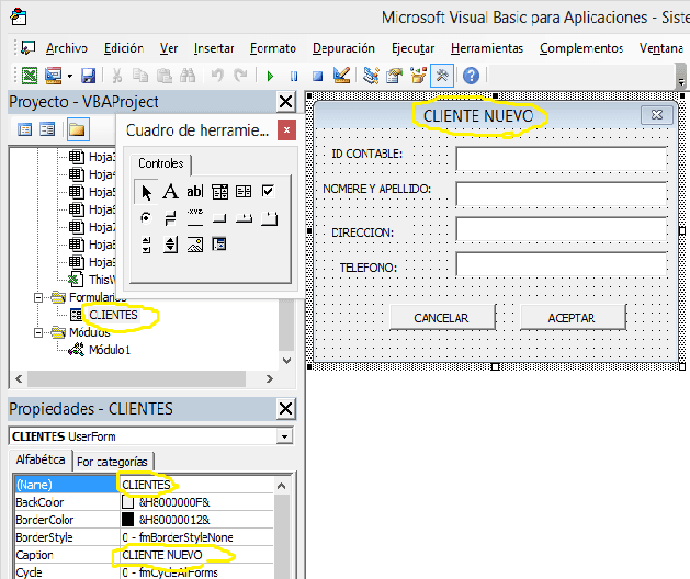 Cliente Nuevo Facturacion e Inventario en Excel 19