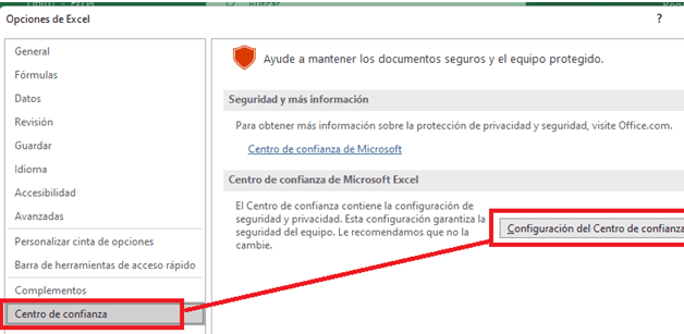 Bloqueo De Macros En Excel Si Tienes Office