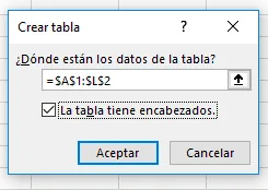 Insertando la Tabla Base Hoja Base de tu App FI Basico