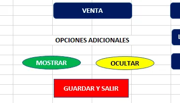 Opciones Adicionales Hoja Menu de tu App FI