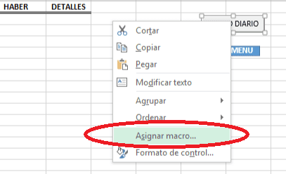 Asignar Macros contabilidad en excel11