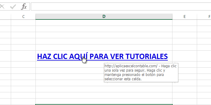 Descripcion de un Hipervinculo en Excel Descripcion de un Hipervinculo en Hiperviculos en excel