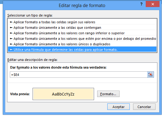Formato condiciona - Coincidiendo Transacciones Igualar transacciones en Excel