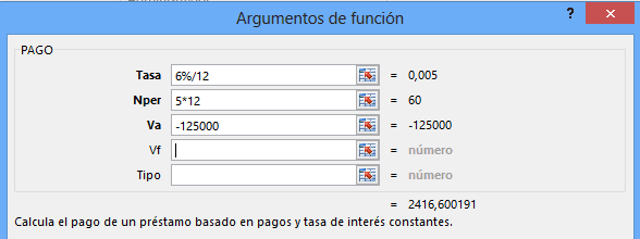 Formulas Excel - PAGO Formula Excel PAGO