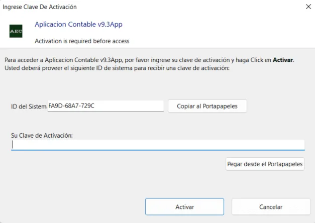 Sistema contable avanzado