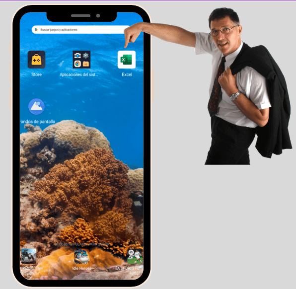 Abrir Excel desde el Telefono Movil Excel Online