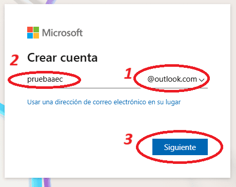 Definiendo nombre del Correo de microsoft Definiendo nombre del Correo de microsoft OneDrive Online