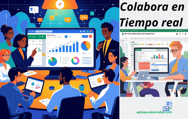 Colaboracion en tiempo real - google Sheets (1) Como hacer plantillas en excel
