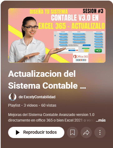 Videos de Excel y Contabilidad