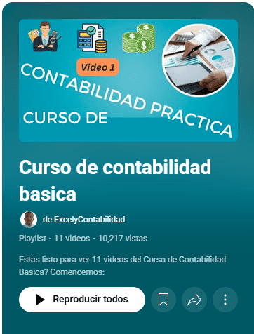 Videos de Excel y Contabilidad