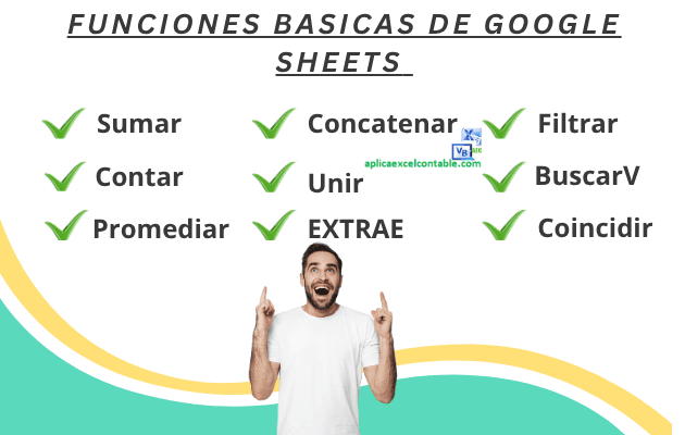 Funciones basicas de Google Sheets Funciones basicas de Google Sheets