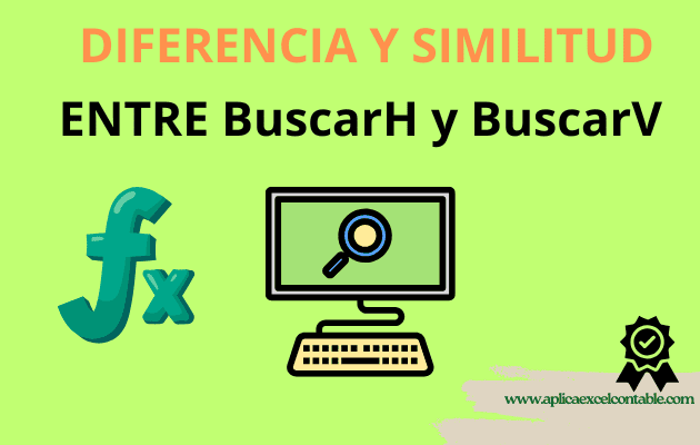 Diferencias y similitudes entre BuscarH y BuscarV Diferencias y similitudes entre BuscarH y BuscarV - Funcion BuscarH en Excel