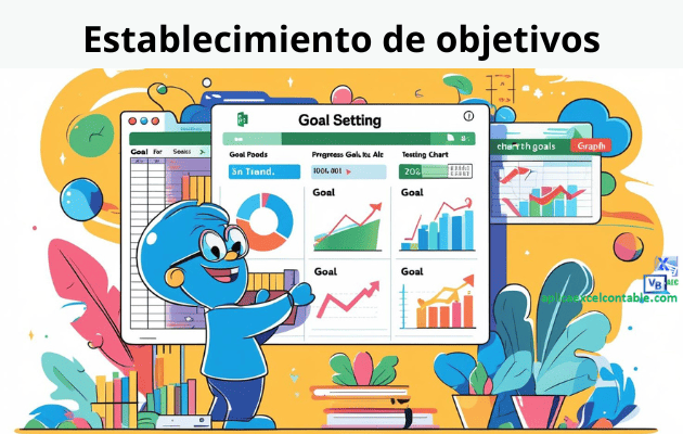 Establecimiento de objetivos Establecimiento de objetivos - Plantilla Excel plan de marketing