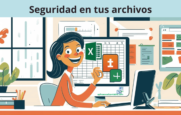 Seguridad en tus archivos Seguridad en tus archivos - Plantillas Excel Editables sin Macros