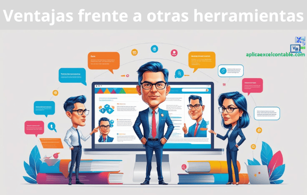 Ventajas frente a otras herramientas Ventajas frente a otras herramientas - Plantilla Excel plan de marketing