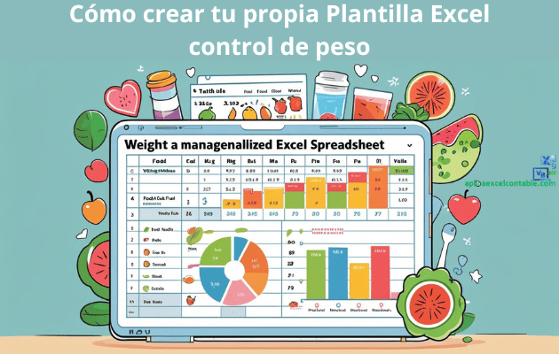 Cómo crear tu propia Plantilla Excel control de peso - Plantilla Excel control de peso