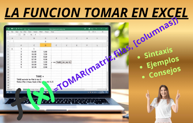La funcion Tomar en Excel Funcion Tomar en Excel
